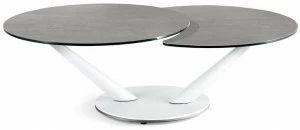 NAOS Выдвижной вращающийся керамический журнальный столик