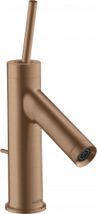 10116310 Смеситель для раковины 70, однорычажный, со стержневой ручкой, для умывальников со сливным гарнитуром AXOR STARCK