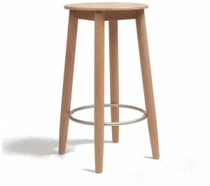 ONDARRETA Высокий деревянный табурет с подставкой для ног Oto