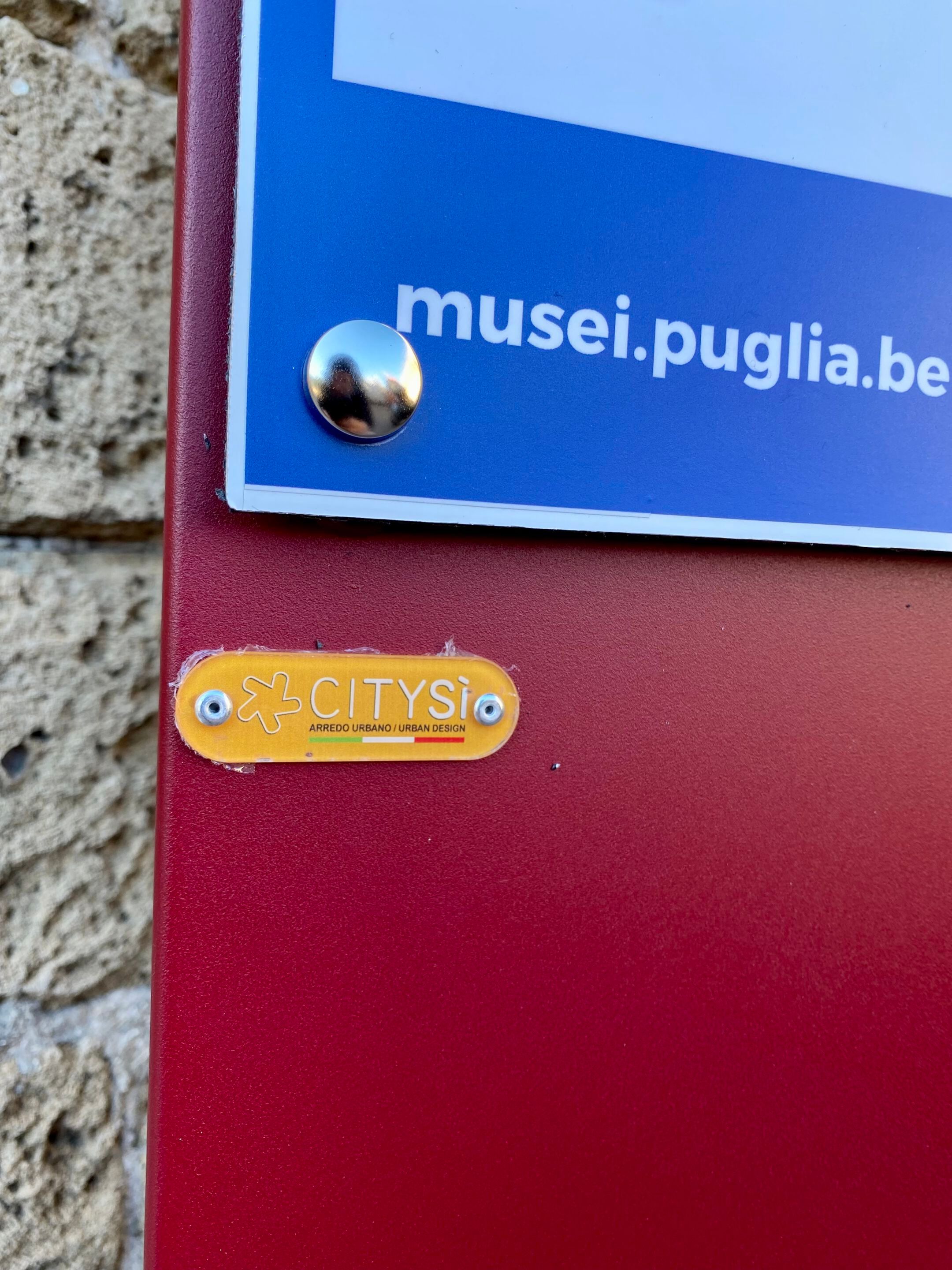 Стальной самонесущий односторонний тотем CITYSì CASTLE ARCH-00139613 - Вид №2