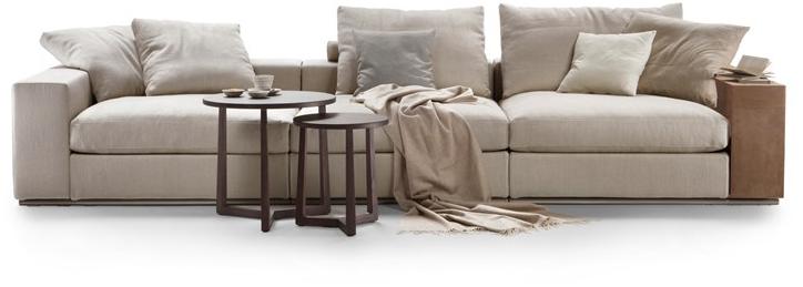 Flexform 3-х местный модульный диван из ткани Groundpiece sun-id-1508283 - Вид №1