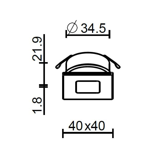 Алюминиевый светодиодный светильник Brillamenti SPOT ARCH-00008690 - Вид №17