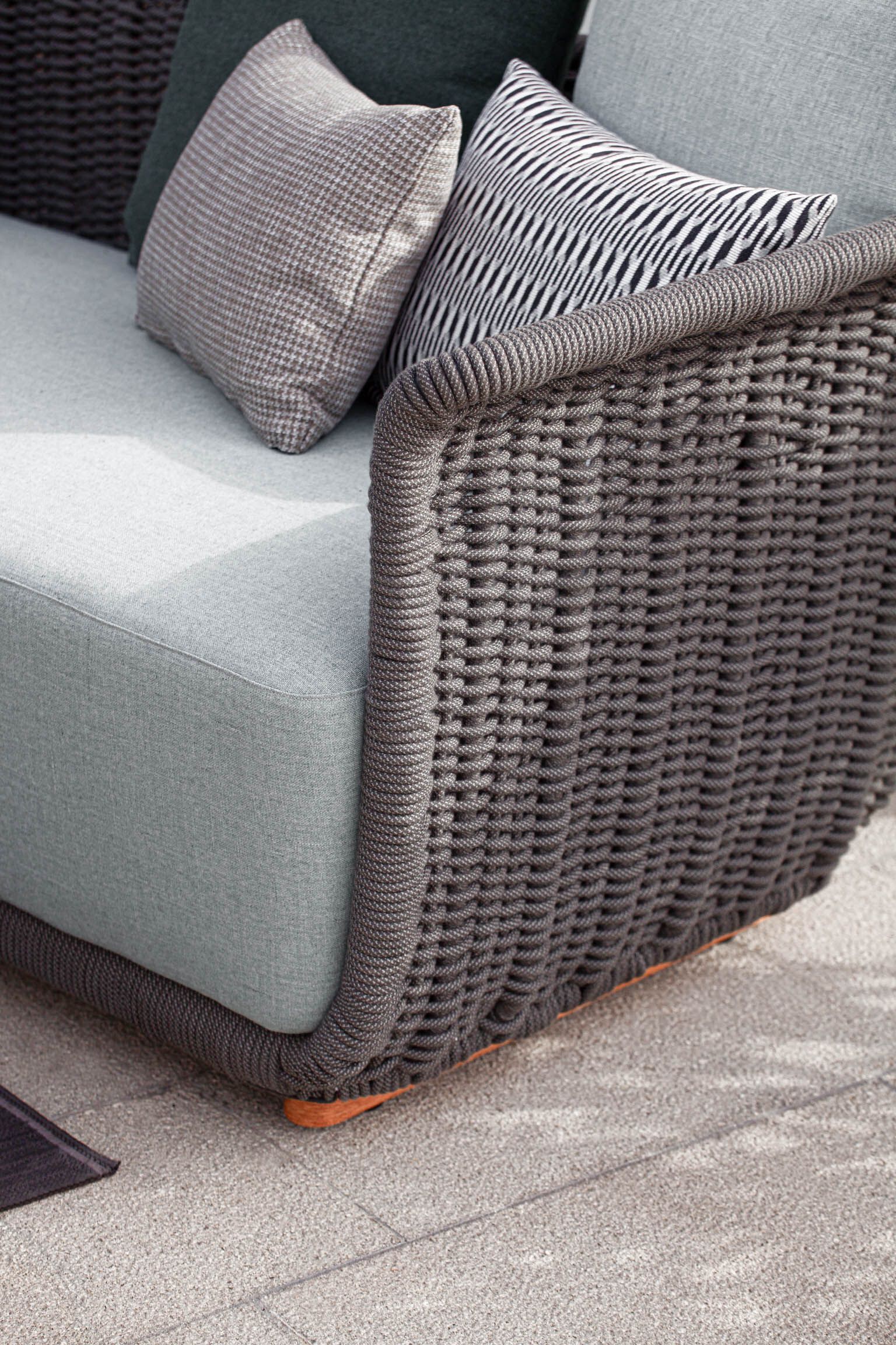 3-местный веревочный садовый диван Atmosphera ARCH-00067336 - Вид №5