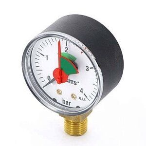 Манометр радиальный F+R201 50 мм 1/4" 4 бар WATTS