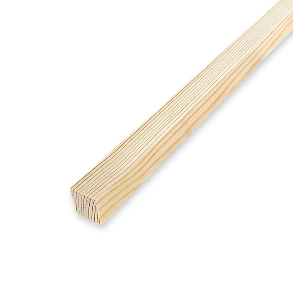 АРЕЛАН Брусок декоративный из сращенной сосны 19×19×1000 мм 84460749 STLM-0050279