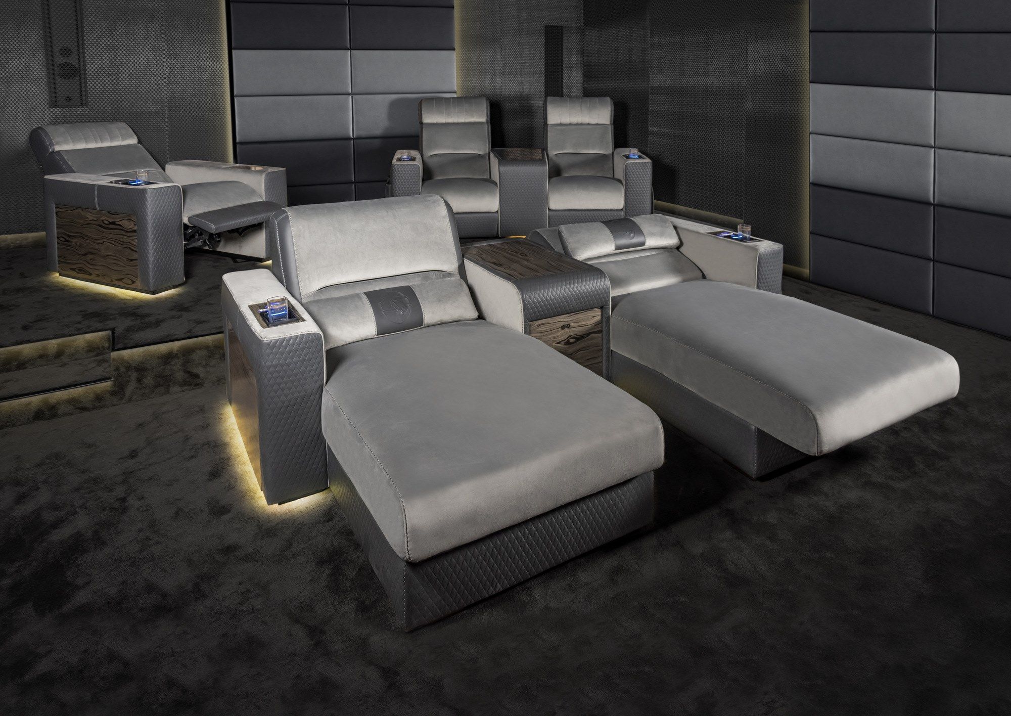 Кресло с подлокотниками для домашнего кинотеатра Formitalia Дастин ARCH-00122406 - Вид №4