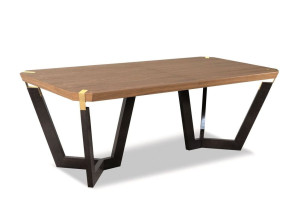 Деревянный выдвижной прямоугольный стол