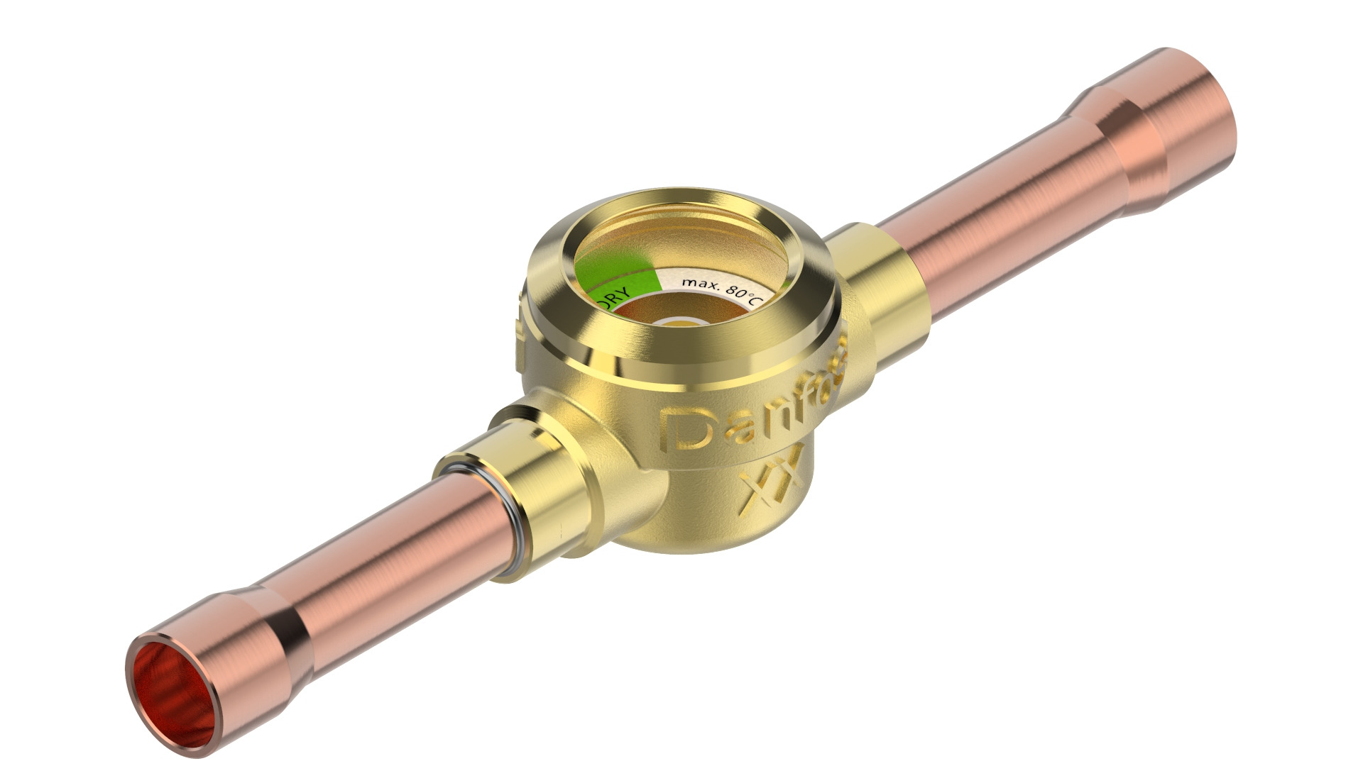 Danfoss SGP N — Смотровые стекла с индикатором влажности SGP 10 N Cтекло cмотровое 014L0162  - Вид №6