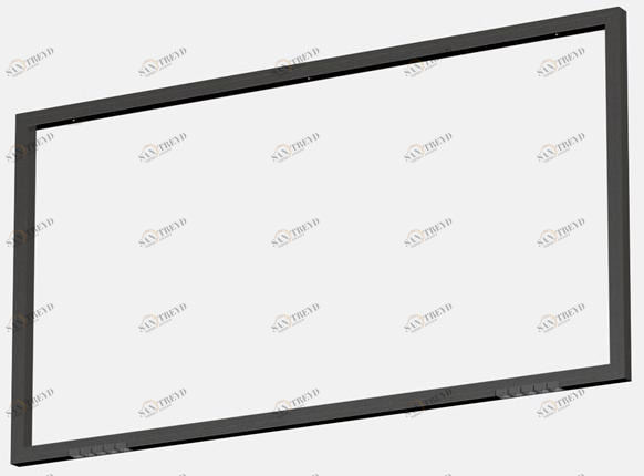 Lucifero's Светодиодный потолочный светильник из экструдированного алюминия File flex square Fxp04.9