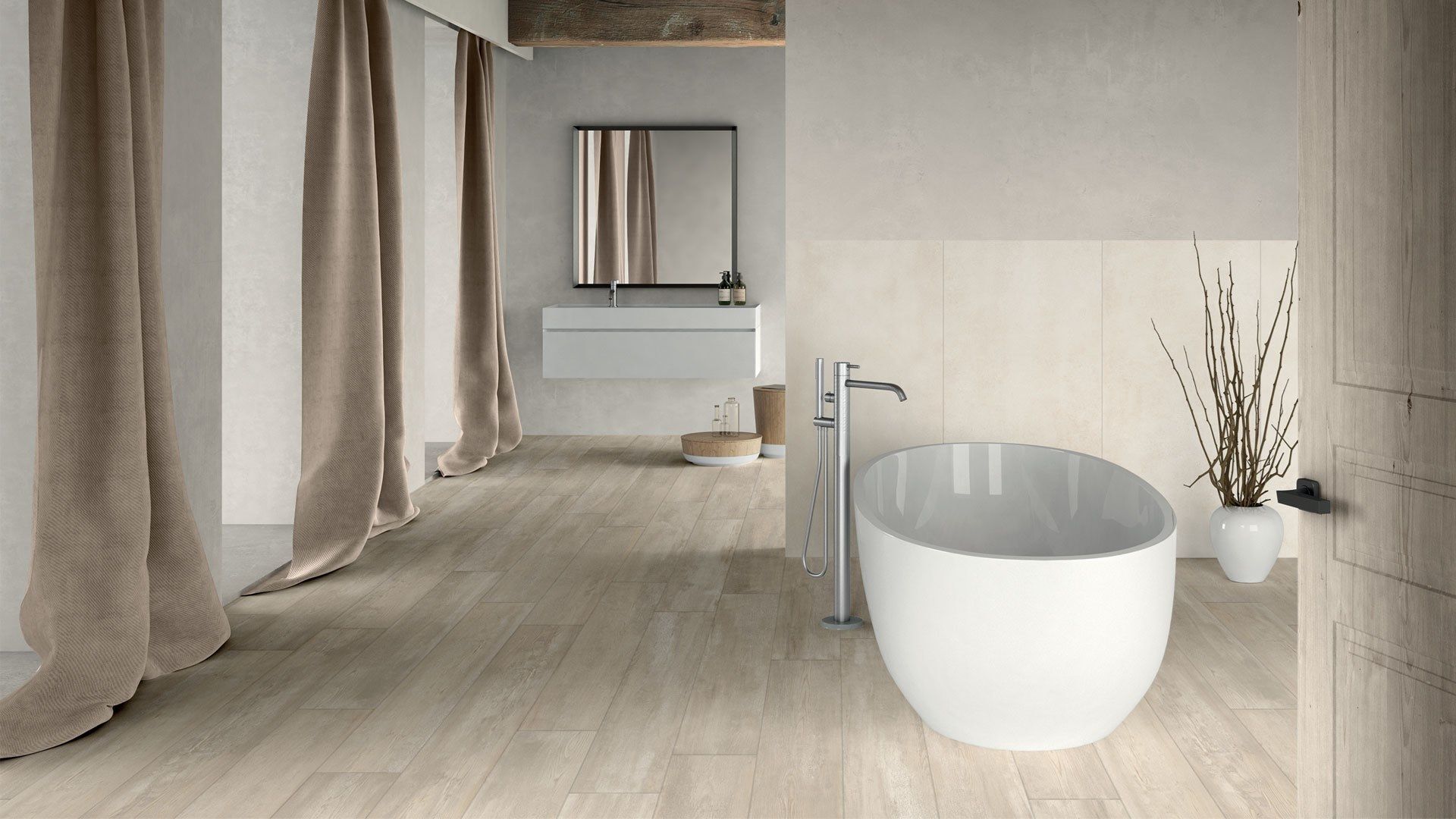 Цементный эффект противоскользящий пол / покрытие MARINER Absolute ARCH-00080355 - Вид №2