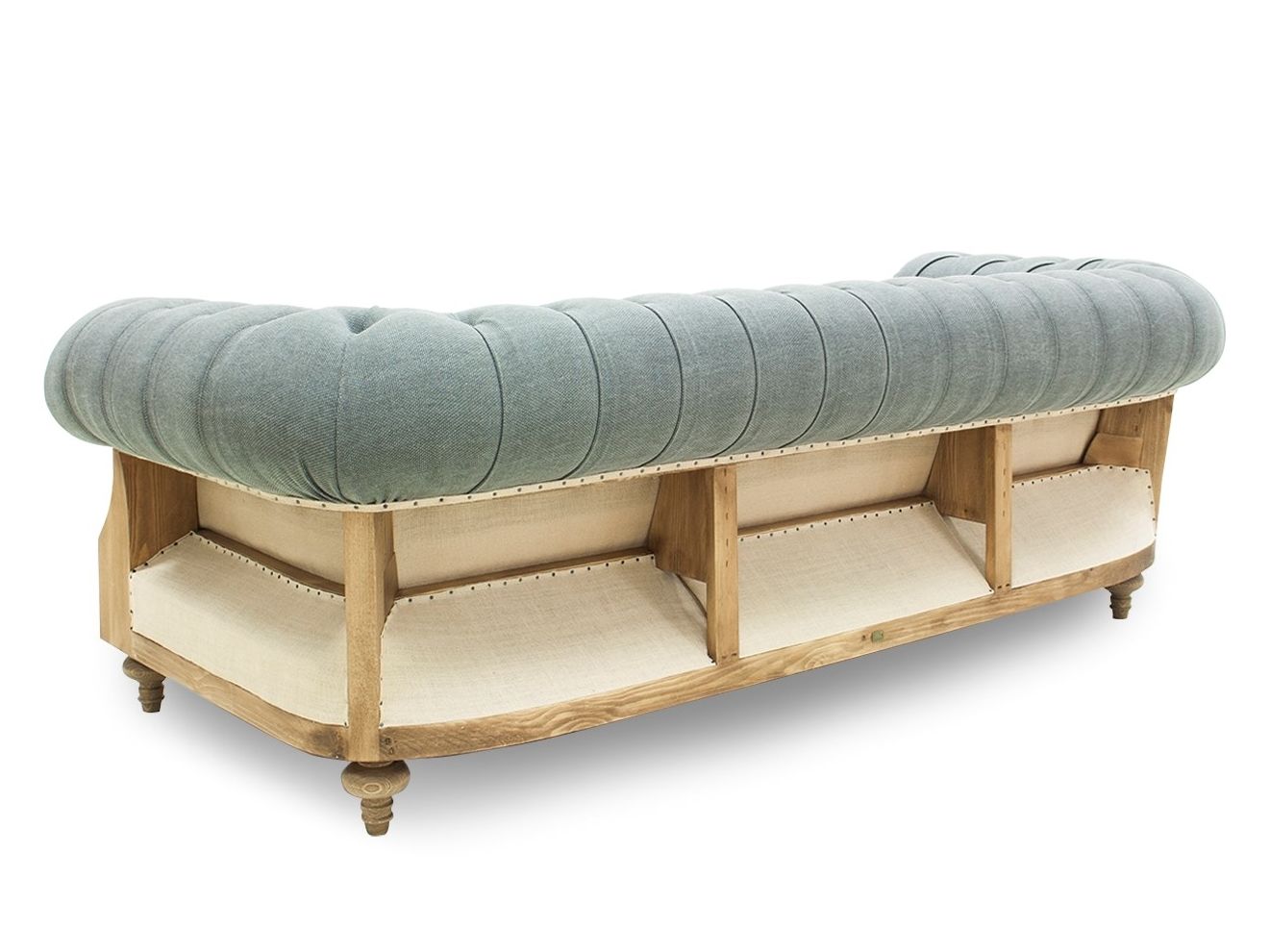 3-местный джутовый диван capitonné CREARTE COLLECTIONS Chesterfield Big Ben Essence ARCH-00005804 - Вид №2