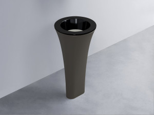 AMLA45-N+AMPILT-PM+AMCOLT-FN Раковина Amedeo Tondo отдельностоящая cielo Enjoy + Amedeo