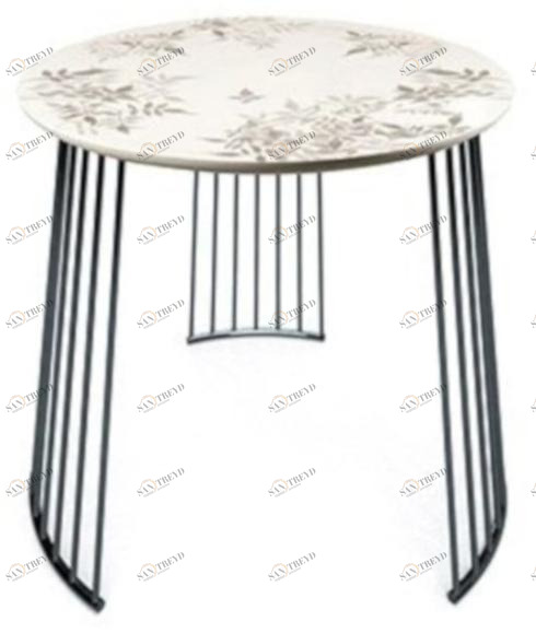 Lladró Круглый журнальный столик из фарфора Moment 01040232