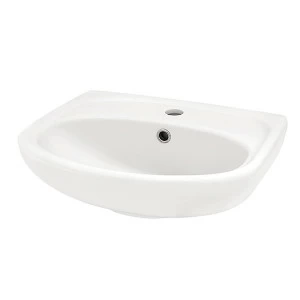 101629 Подвесная раковина настенная прямоугольная SANTEK  белая