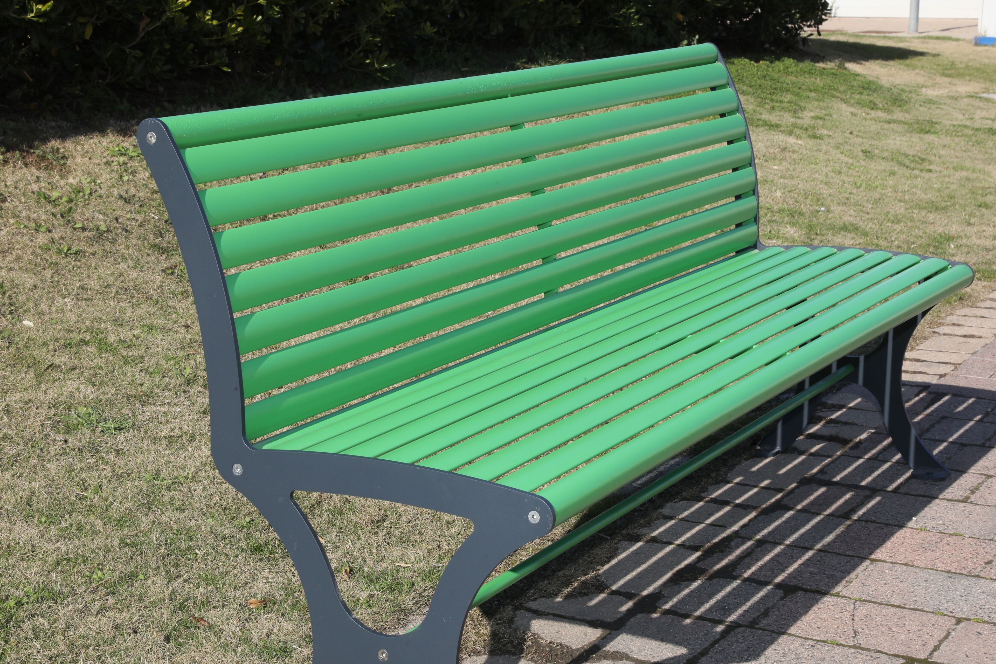 Стальная скамья со спинкой CITYSì GRACE ARCH-00132700 - Вид №1