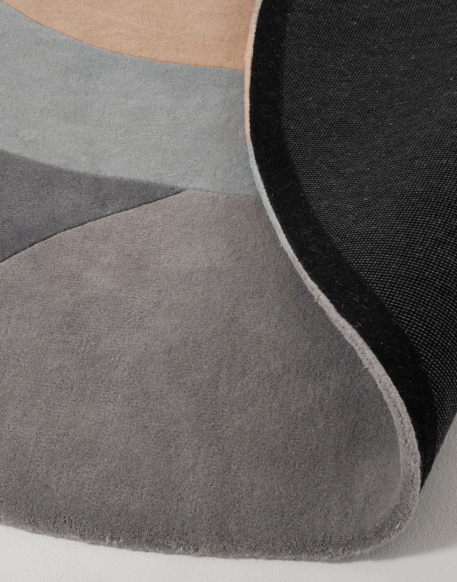 Круглый ковер ручной работы из гималайской шерсти Kartell Lunam ARCH-00095732 - Вид №4