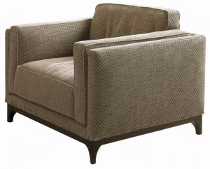 CTS SALOTTI Кресло из ткани с подлокотниками Time