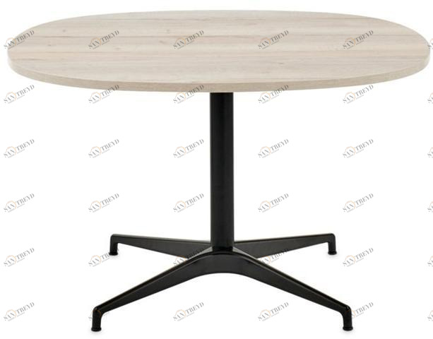 Herman Miller Овальный стол с основанием 4 звезды Civic sun-id-1372093