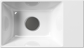 9484011 Накладная раковина на столешницу  овальная GSI ceramica  - Вид №1