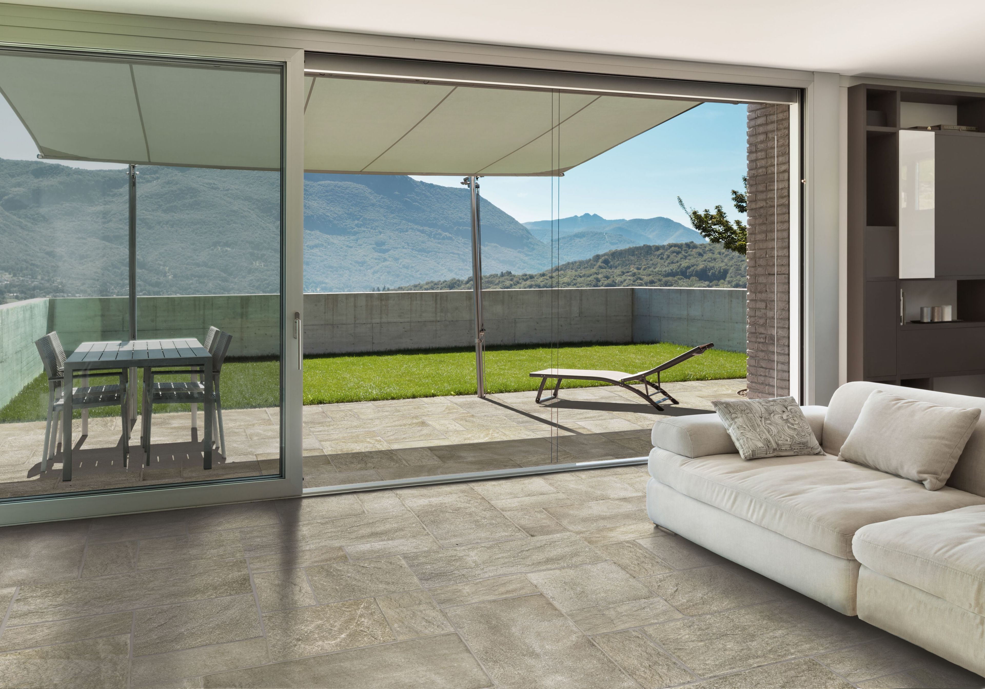 Пол / облицовка керамогранита с эффектом камня KERADOM NATIVA ARCH-00102493 - Вид №28