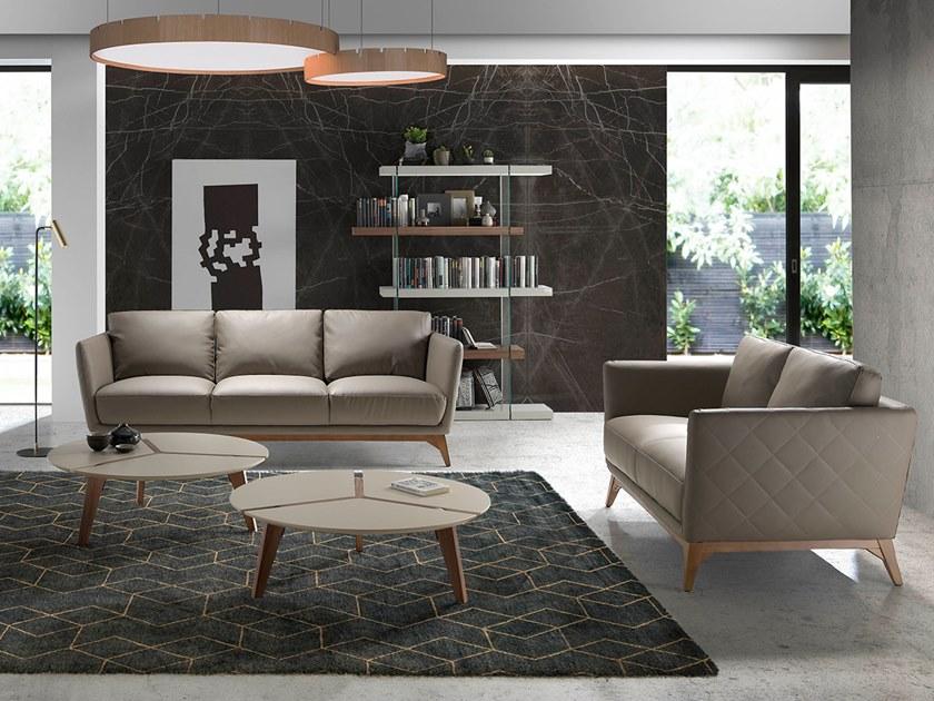 Angel Cerdá Книжный шкаф с открытыми разделениями из дерева и стекла Loft tendencia 3025 Angel Cerda - Вид №5