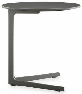 Poliform Круглый лакированный журнальный столик из мдф