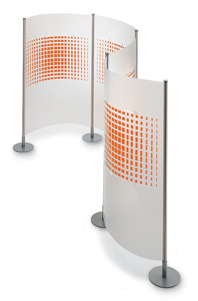 ПВХ модульная отдельно стоящая офисная перегородка Slalom ARCH-00039324 - Вид №22