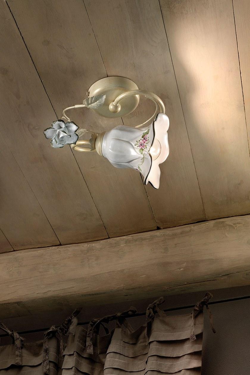 FERROLUCE Керамический потолочный светильник с фиксированным кронштейном Pisa C1204 -1/2/3/4/6 - Вид №5