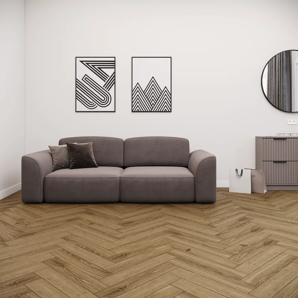 Ламинат Дуб Лидс 33 класс толщина 8 мм с фаской 1.8 м² Santreyd STLM-2120506