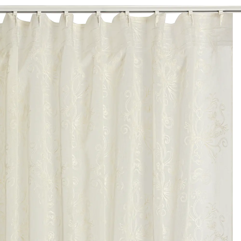 Тюль на ленте Inspire Jamy 285x280 см цвет Cream5 кремовый 83321652 STLM-2029164  - Вид №5