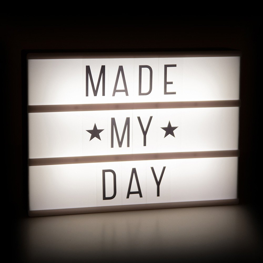 Наборное световое панно Lightbox, белое LITTLE LOVELY COMPANY  281719 Белый Santreyd  - Вид №1