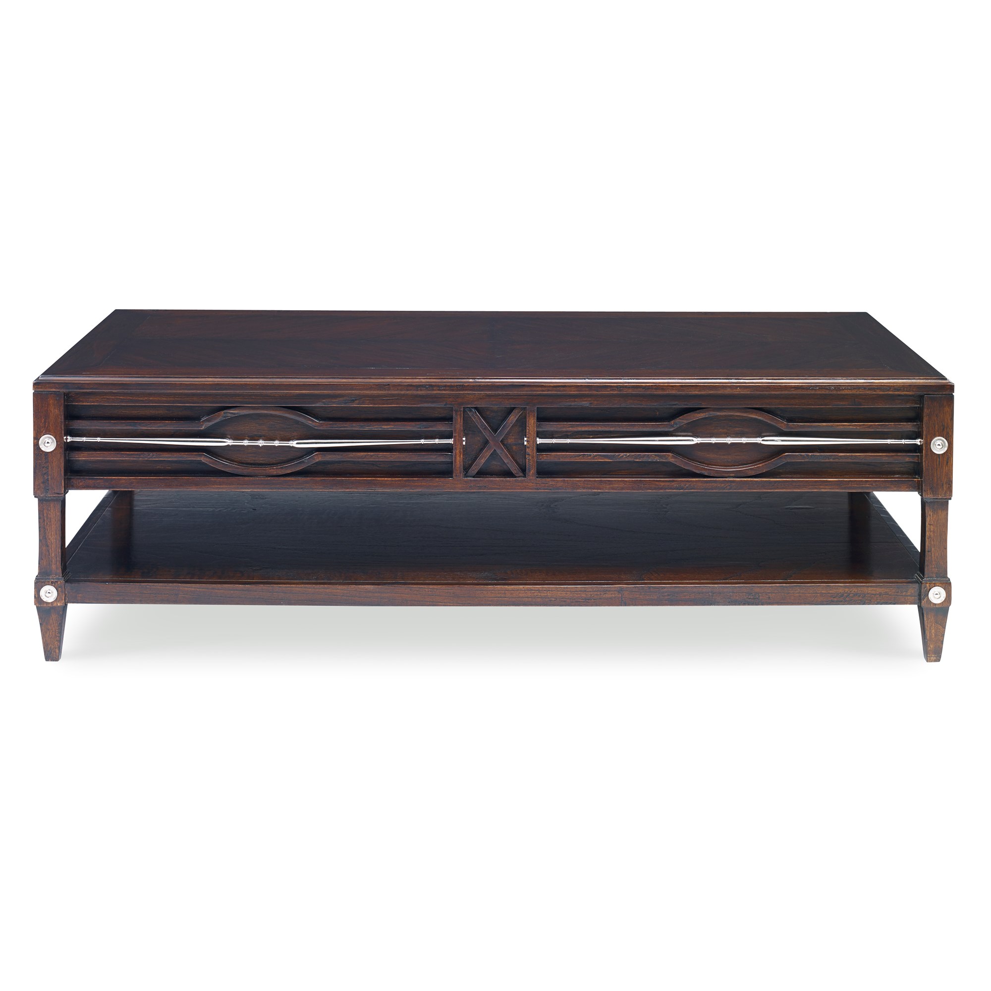Коктейльные столы 17554-920-001 Spindle Cocktail Table - Walnut Ambella  - Вид №2