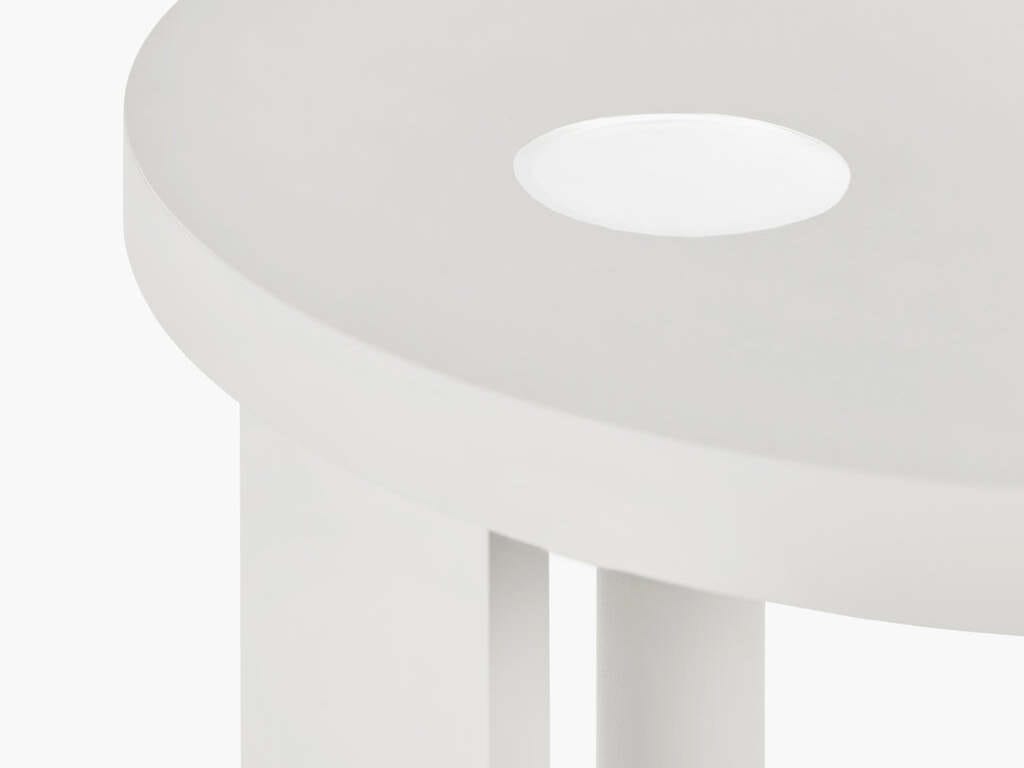 Деревянный низкий круглый журнальный столик Serax Мебель от Ann Demeulemeester ARCH-00011726 - Вид №10