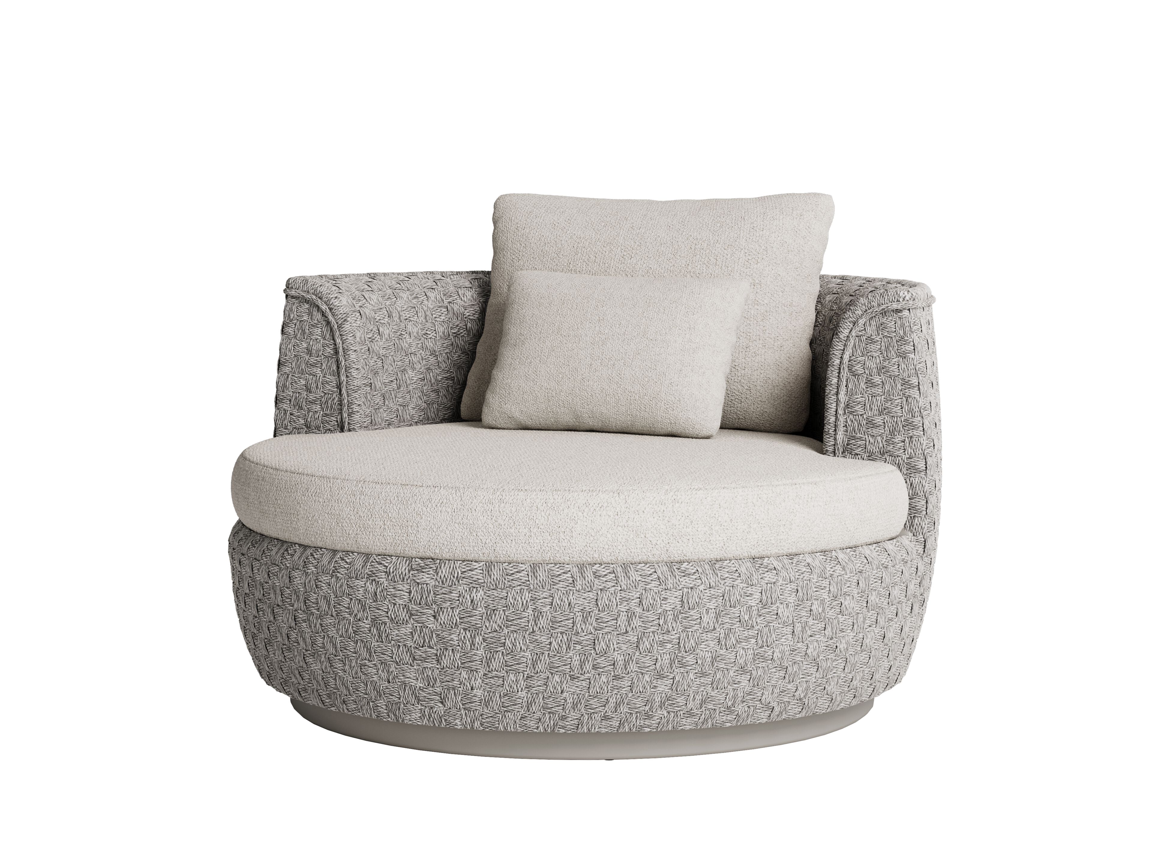 Веревочный садовый стул Jardinico круглый ARCH-00102350