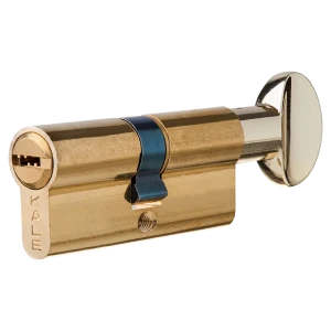 Цилиндр Kale 164BM-70-C-BP, 30х30 мм, ключ/вертушка, цвет золото 82394746 STLM-2059262