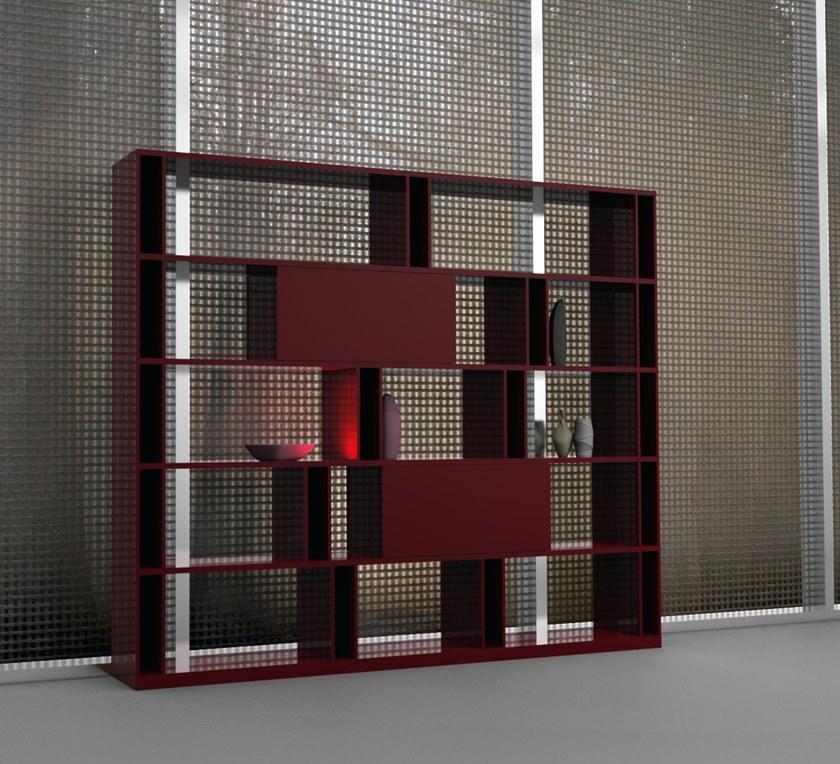 EmmeBi Открытый двухсторонний деревянный стеллаж sun-id-1435004 - Вид №6