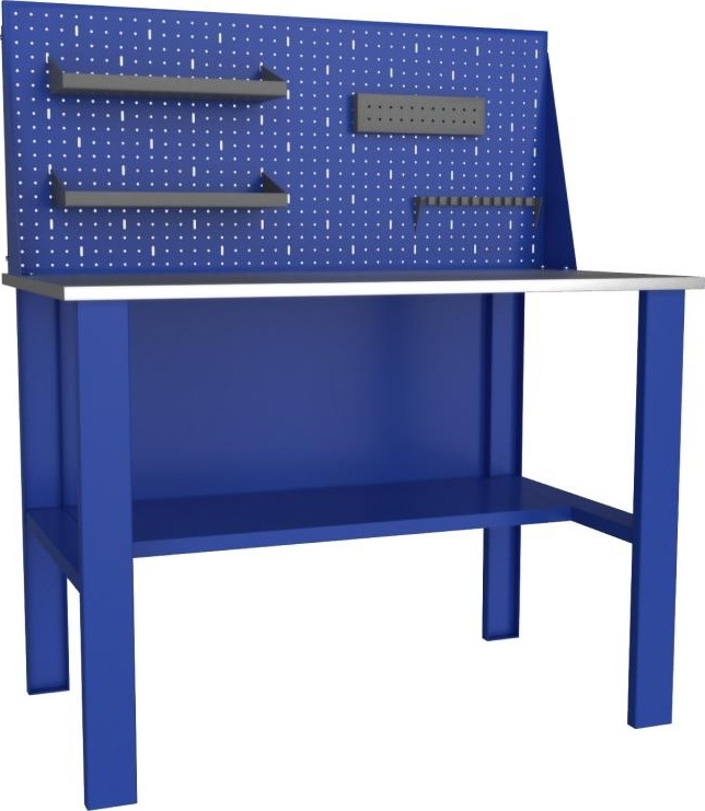 Верстак PROFFI-E (v.2.1) Стол для слесарных работ с экраном Верстакофф 24498