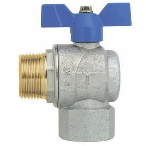 Кран шаровой НВ угловой EVOLUTION бабочка F.I.V. 1/2"