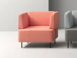 Martex Кресло из ткани с подлокотниками Nucleo