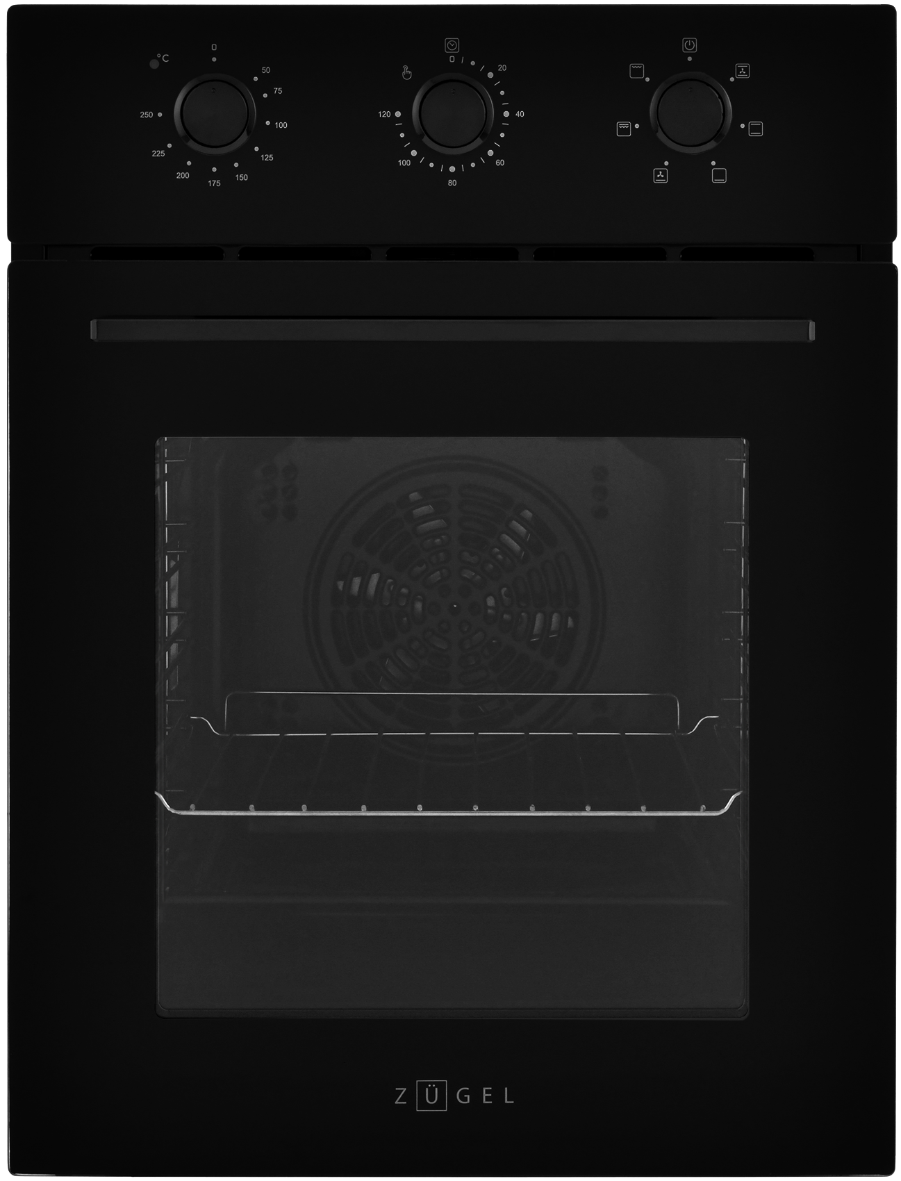 5361910 Электрический духовой шкаф ZUGEL ZOE451B черный STDN-0025857 - Вид №9