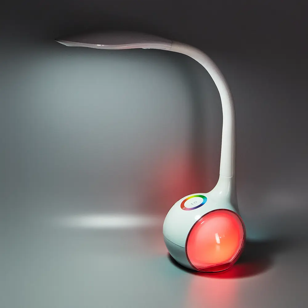 Настольная лампа светодиодная DPNR-LLTLL01-WTE регулируемый RGB свет цвета цвет белый 89372922 STLM-2078174 DIOPRO  - Вид №15
