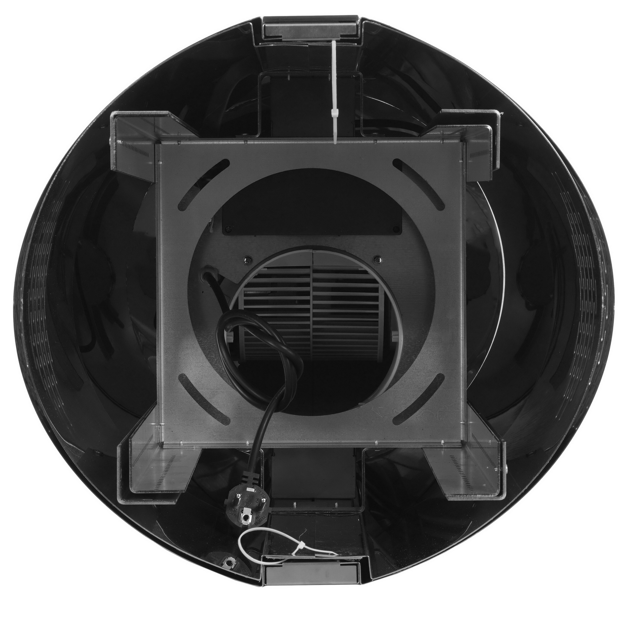 9270637 Вытяжка островная Meferi TUBE40IX ISLA COMFORT PLUS серебристый/черный STDN-0087597 - Вид №7