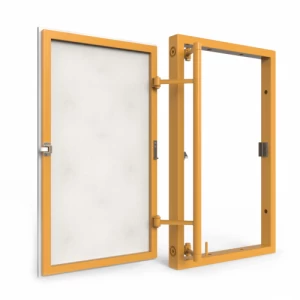 Ревизионный люк под плитку, распашной, нажимной 400Х700