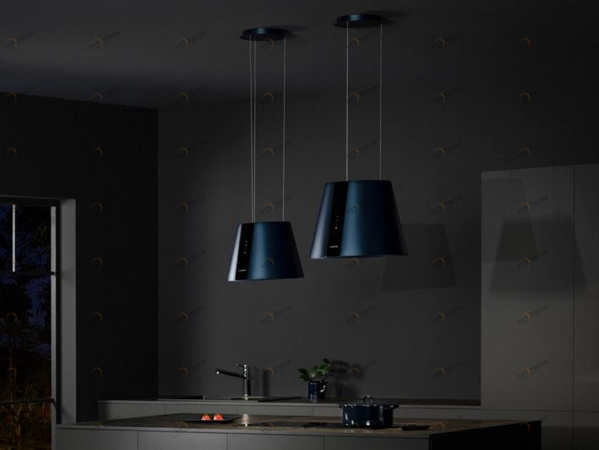 Silverline Подвесной кожух из нержавеющей стали с сенсорным управлением  4386 