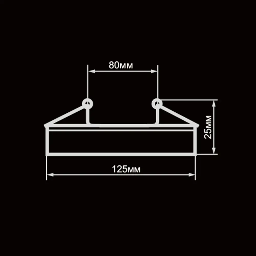 Feron CD5024 — Зеркальный встраиваемый светильник со светодиодной подсветкой 89374401 STLM-1382996 - Вид №10