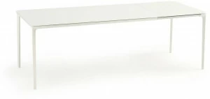 Sovet italia Раздвижной стол из алюминия и стекла Slim