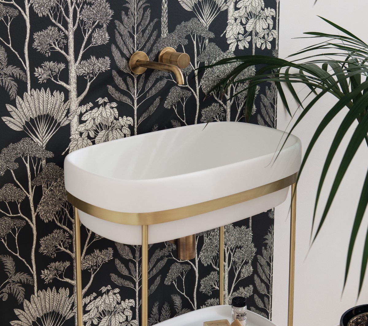 Ex.T RIBBON Отдельностоящая консоль из латуни com_EXLAVRIBBONOT - Вид №6