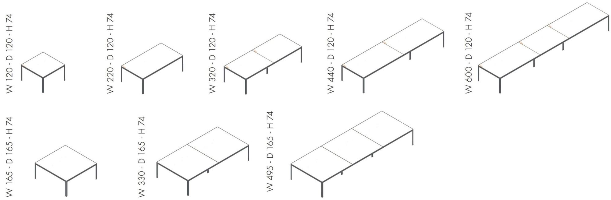 Sinetica Прямоугольный стол для совещаний Frame + sun-id-1466904 - Вид №18