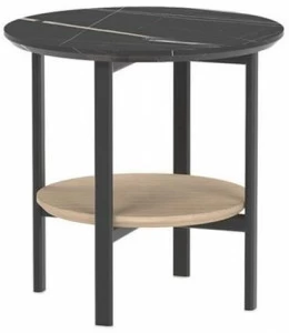 Andreu World Круглый журнальный столик из мрамора Ruta table Me1920