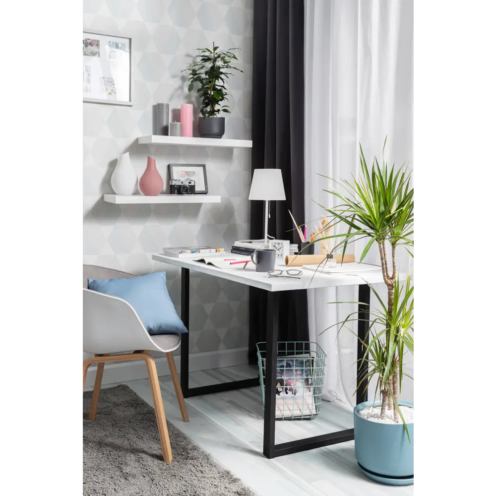 Тюль на ленте со скрытыми петлями Inspire Amina 300х280 см цвет белый 18814446 STLM-2044041  - Вид №10